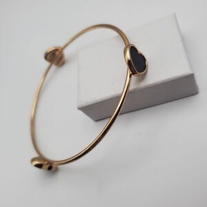 Dearest‎ love heart trio bracelet